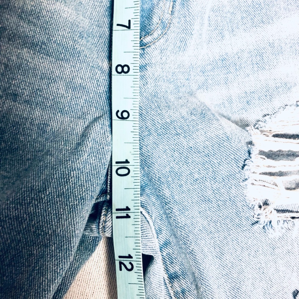 PACSUN DISTRESSED MOM JEANS SIZE 26 - Picture 6 of 11